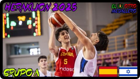 España VS Israel / Grupo A / Eurobasket sub 20 Heraklion 2025