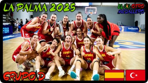 España VS Turquía / Grupo D / Eurobasket sub 18 La Palma 2025