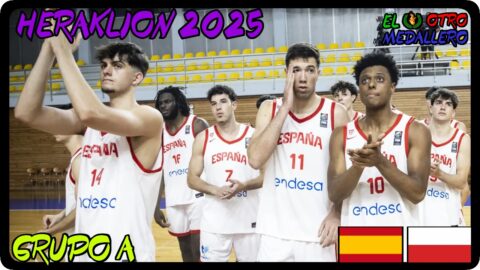 España VS Polonia / Grupo A / Eurobasket sub 20 Heraklion 2025