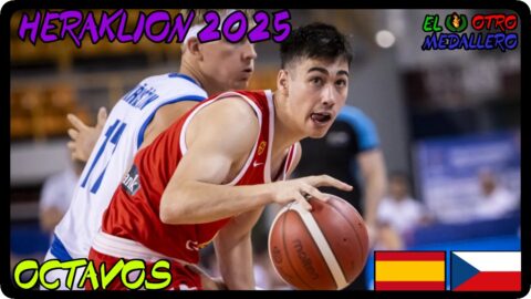 España VS Rep. Checa / Octavos / Eurobasket sub 20 Heraklion 2025