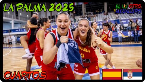 España VS Sebia / Cuartos / Eurobasket sub 18 La Palma 2025