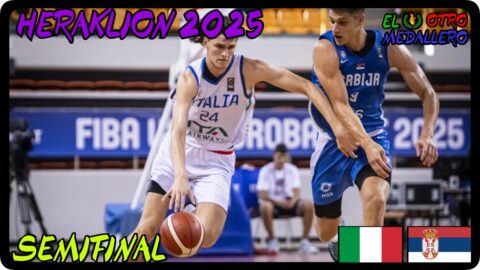 Italia VS Serbia / Semifinal / Eurobasket sub 20 Heraklion 2025