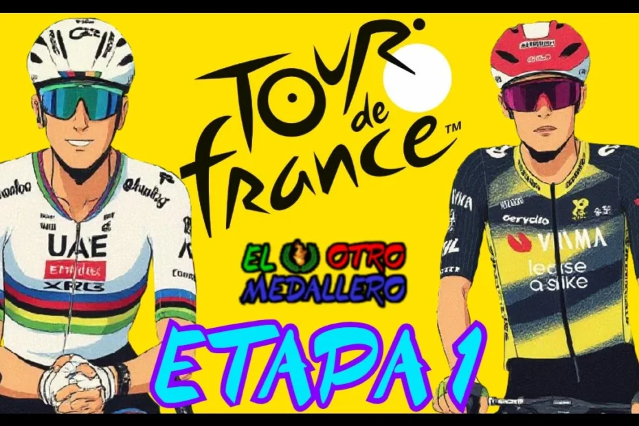 Resumen de la primera etapa del Tour de Francia de 2025, con una jornada en principio para tener la primera volata entre los más rápidos.