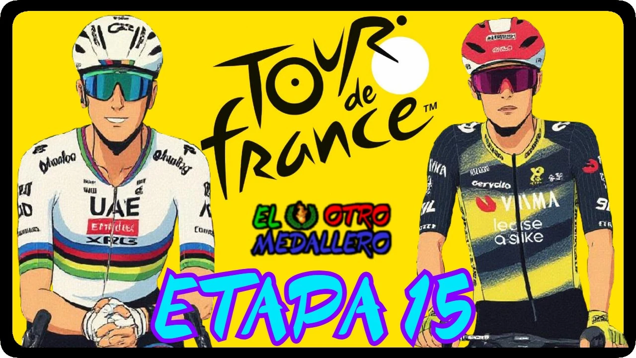 Resumen de la decimoquinta etapa del Tour de Francia de 2025, con una jornada algo más tranquila después de la tremenda batalla de los pirineos.