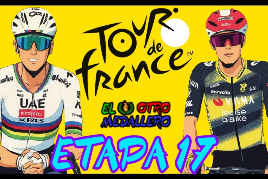 Resumen de la decimoséptima etapa del Tour de Francia de 2025, con una etapa completamente llana y de transición de cara al explosivo final.
