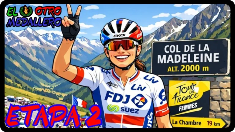 Resumen de la segunda etapa del tour de Francia 2025, con la segunda etapa más corta aunque una vez más, un final bastante complicado.