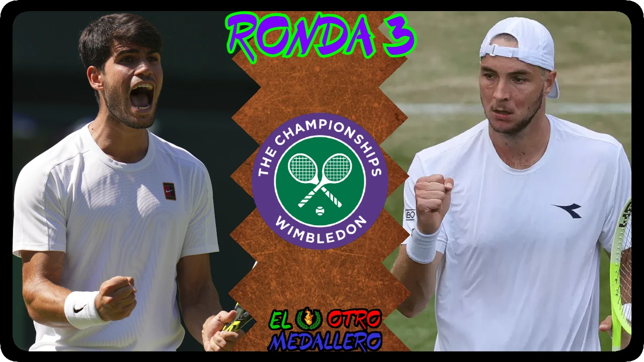 Resumen del tercer partido de Carlos Alcaraz en Wimbledon 2025, contra el alemán Jan-Lennard Struff para continuar con la racha ascendente.