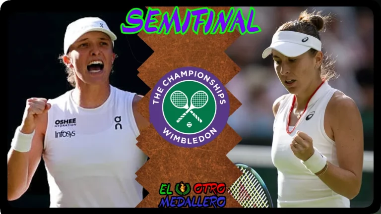 Resumen de la SEMIFINAL de Wimbledon 2025, con Iga Swiatek y Belinda Bencic buscando meterse en la gran final del torneo.