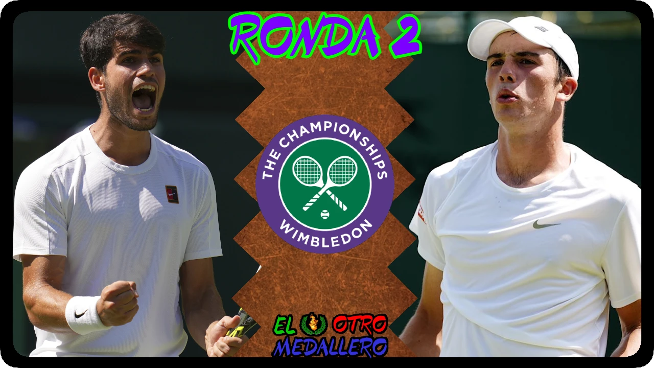 Resumen del segundo partido de Carlos Alcaraz en Wimbledon 2025, contra el británico Oliver Tarvet, buscando las mejores sensaciones tan esquivas en su debut.