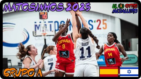 España – Israel / Grupo A / Eurobasket sub 20 Matosinhos 2025