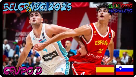 España – Eslovenia / Grupo D / Eurobasket sub 18 Belgrado 2025