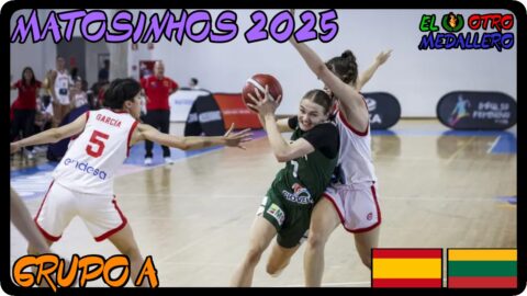 España – Lituania / Grupo A / Eurobasket sub 20 Matosinhos 2025