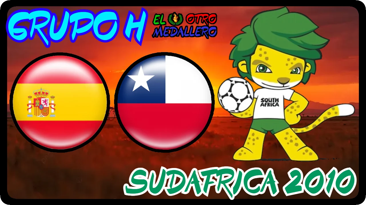 Resumen del tercer partido de España del Mundial de Sudáfrica 2010, contra Chile buscando ese pase a los play offs por el título.