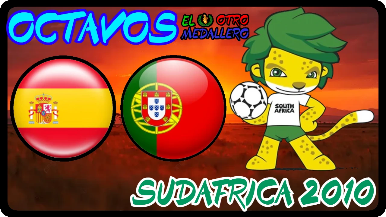Resumen de los OCTAVOS del Mundial de Sudáfrica 2010, con España y Portugal buscando las rondas decisivas en el derbi ibérico.
