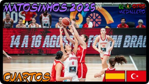 España – Turquía / Cuartos / Eurobasket sub 20 Matosinhos 2025
