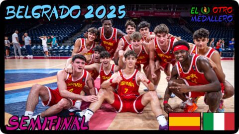 España – Italia / Semifinal / Eurobasket sub 18 Belgrado 2025
