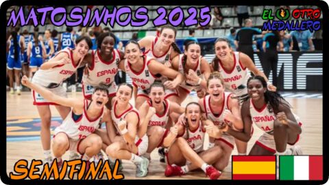 España – Italia / Semifinal / Eurobasket sub 20 Matosinhos 2025