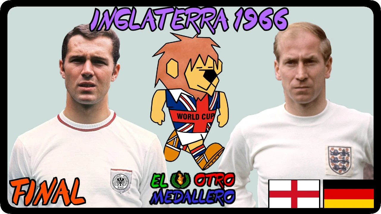 Resumen de la GRAN FINAL del Mundial de Inglaterra 1966, con Inglaterra y Alemania buscando el ansiado título de campeones del mundo.