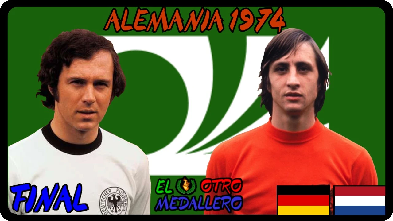 Resumen de la GRAN FINAL del Mundial de Alemania 1974, con Alemania y Países Bajos en esta final completamente europea.