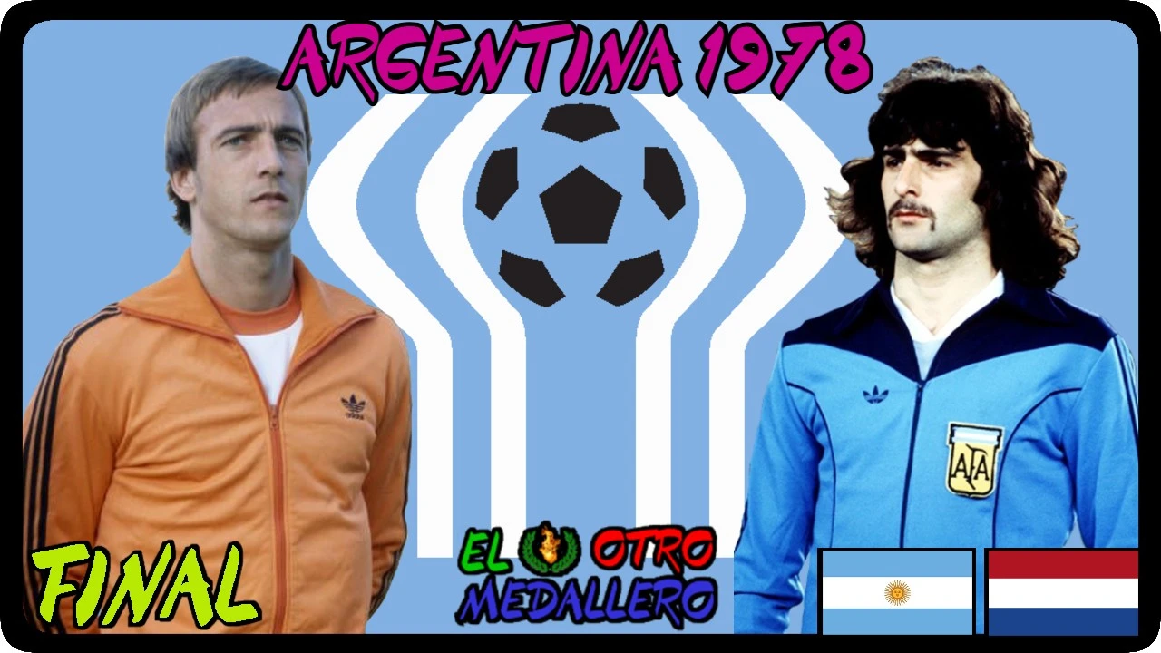 Resumen de la GRAN FINAL del Mundial de Argentina 1978, con Argentina y Países Bajos en búsqueda del primer título de su historia.
