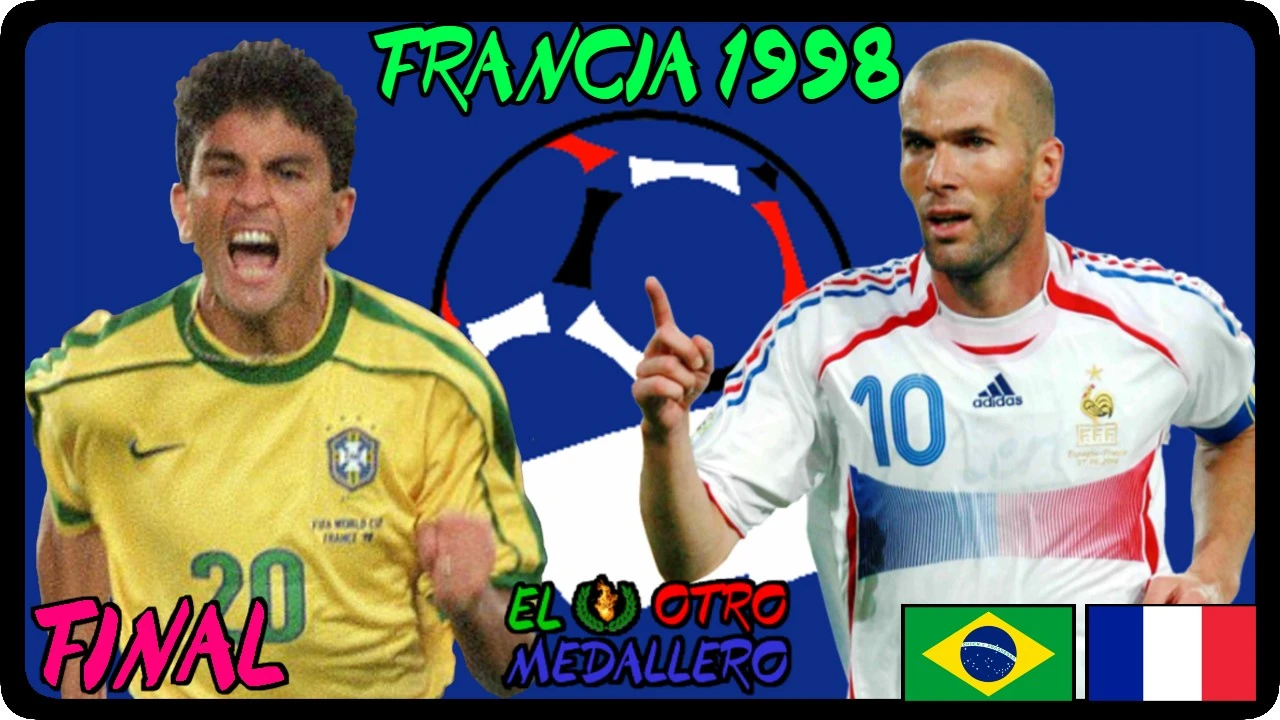 Resumen de la GRAN FINAL del Mundial de Francia 1998, con Francia y Brasil en la final soñada desde el inicio del torneo.