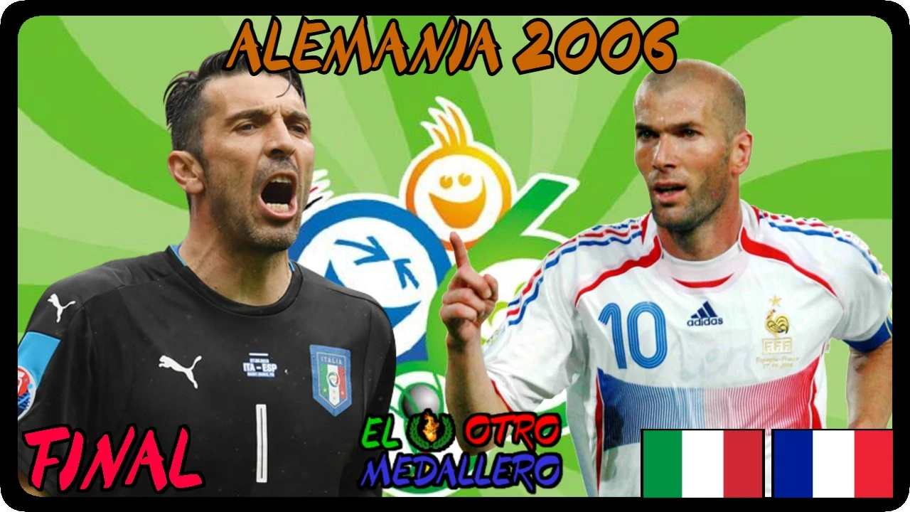 Resumen de la GRAN FINAL del Mundial de Alemania 2006, con Italia y Francia en este partido totalmente europeo por el título.