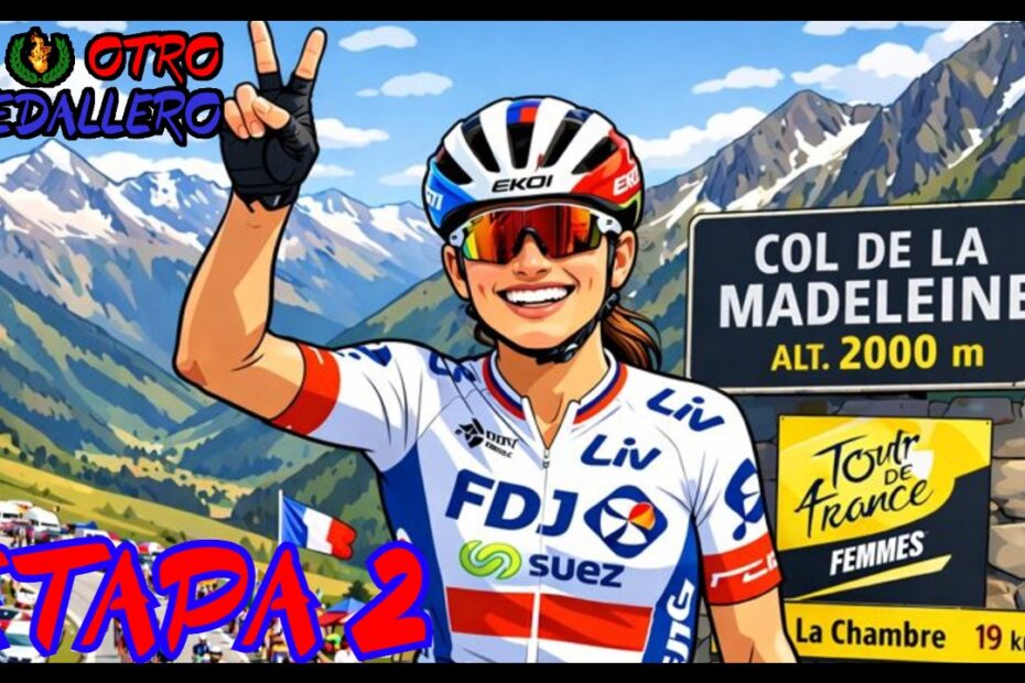 Resumen de la segunda etapa del tour de Francia 2025, con la segunda etapa más corta aunque una vez más, un final bastante complicado.