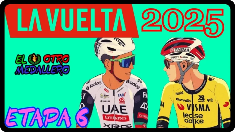 Resumen de la sexta etapa de la Vuelta a España de 2025, con la ascensión final a Pal de primera categoría, para empezar a filtrar la carrera.