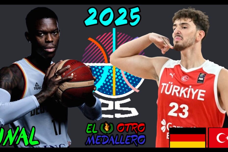 Resumen de la GRAN FINAL del Eurobasket de 2025, con Alemania y Turquía en un partido de alta tensión y rivalidad por el título.