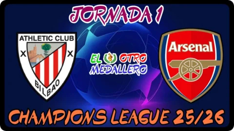 Athletic Club – Arsenal / Jornada 1 / Champions League 25/26