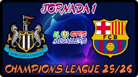 Newcastle – FC Barcelona / Jornada 1 / Champions League 25/26