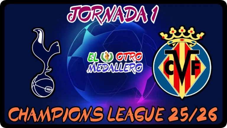 Resumen del primer partido de la Champions League 25/26, con el Tottenham y el Villarreal buscando debutar de la mejor manera posible.
