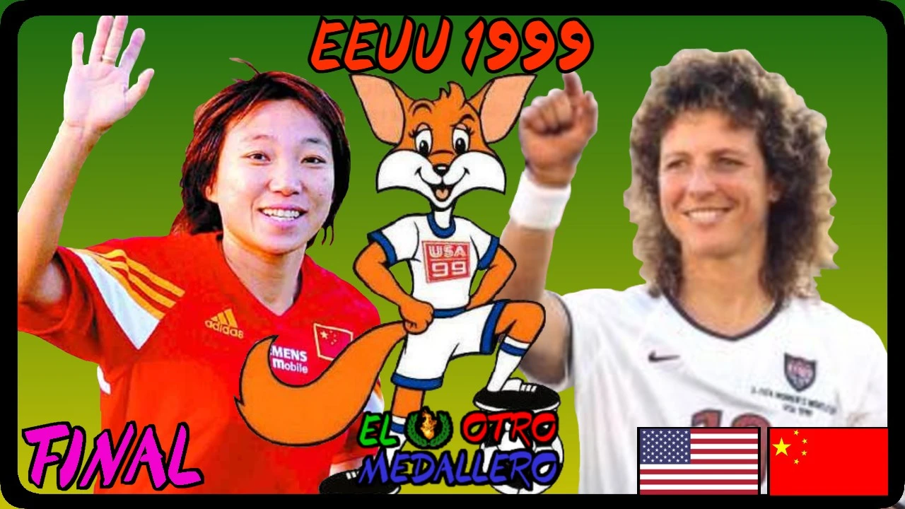 Resumen de la GRAN FINAL del mundial de EEUU 1999, con la selección local buscando su segundo título contra la sorprendente China.