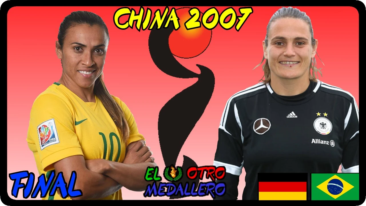 Resumen de la GRAN FINAL del mundial de China 2007, con Alemania y Brasil buscando añadir este título a sus vitrinas.