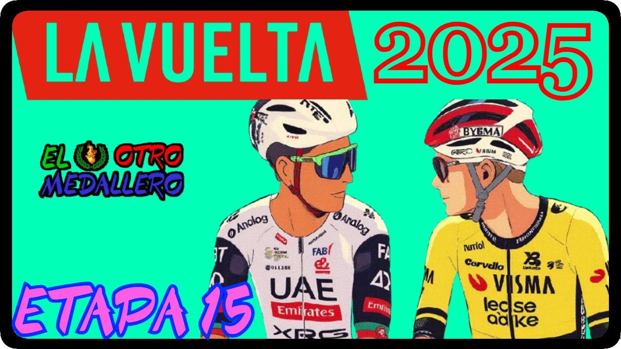 Resumen de la decimoquinta etapa de la Vuelta a España de 2025, con una etapa llana para cargar pilas después de toda la batalla.
