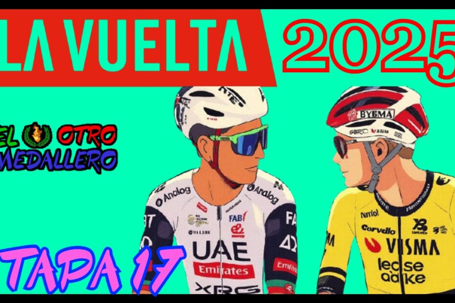 Resumen de la decimoséptima etapa de la Vuelta a España de 2025, con el final en el Alto del Monedero para empezar la batalla final.
