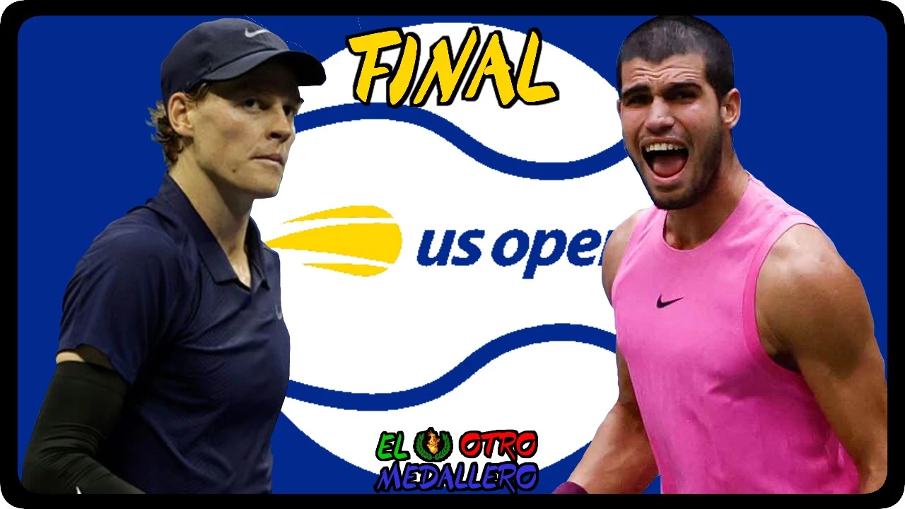 Resumen de la GRAN FINAL del US Open 2025, con Carlos Alcaraz y Jannik Sinner buscando la gloria del título y el número 1 del mundo.