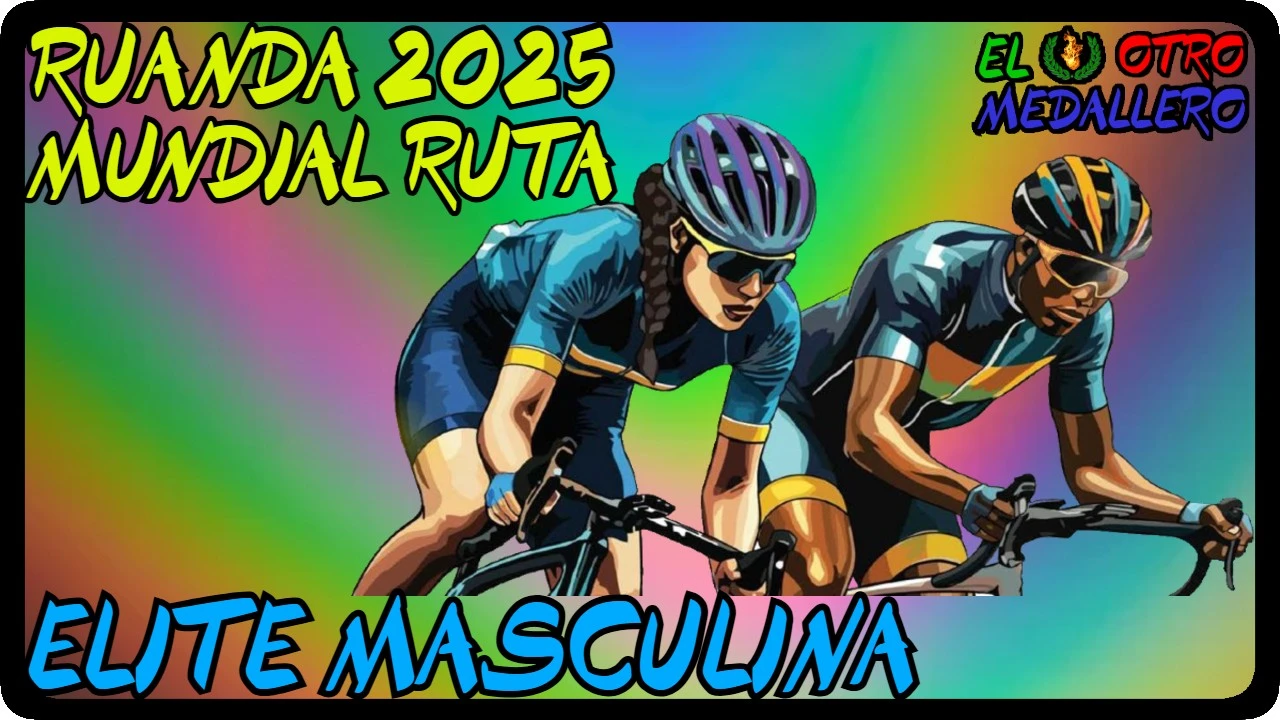 Resumen de la Ruta élite masculina disputada en el mundial de Ruanda 2025, con el duelo tremendo entre Tadej Pogacar y Remco Evenepoel.