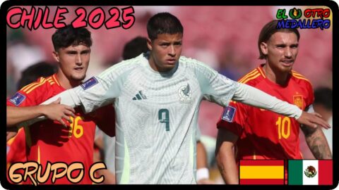 España VS México / Grupo C / Mundial sub 20 Chile 2025