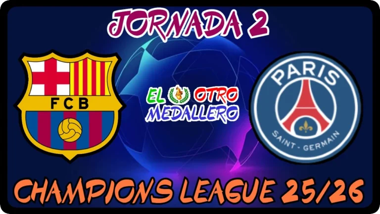 Resumen del segundo partido de la Champions League 25/26, con un duelo tremendo entre FC Barcelona y PSG, los dos mejores equipos.