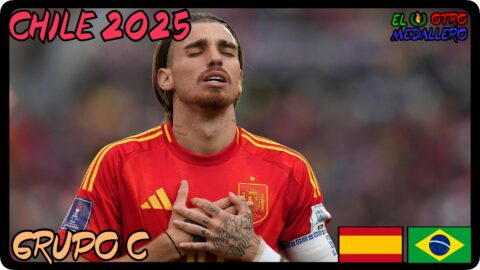 España VS Brasil / Grupo C / Mundial sub 20 Chile 2025