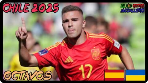 España VS Ucrania / Octavos / Mundial sub 20 Chile 2025