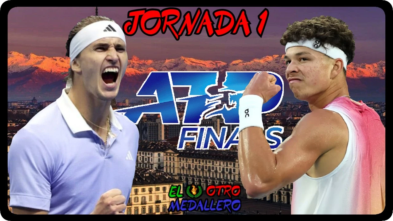 Resumen del primer partido de las ATP Finals de Turín 2025, con Alexander Zverev y Ben Shelton tratando de empezar de la mejor manera.