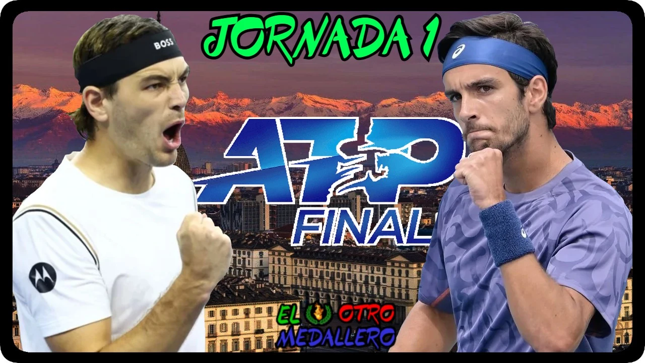 Resumen del primer partido de las ATP Finals de Turín 2025, con Lorenzo Musetti y Taylor Fritz tratando de empezar de la mejor manera.