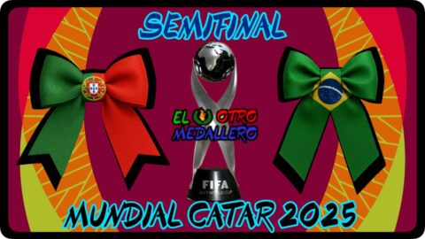 Portugal VS Brasil / Semifinal / Mundial sub 17 Catar 2025