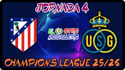 Atlético de Madrid – Union Saint-Guilloise / Jornada 4 / Champions League 25/26