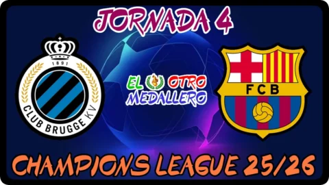 Brujas – FC Barcelona / Jornada 4 / Champions League 25/26