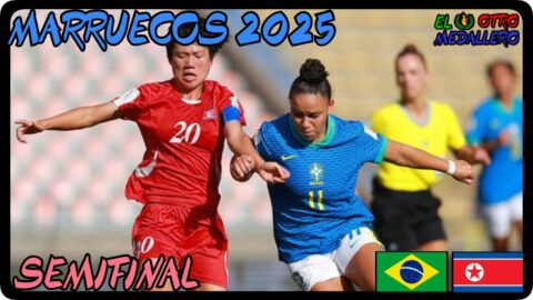 Brasil VS Corea del Norte / Semifinal / Mundial sub 17 Marruecos 2025