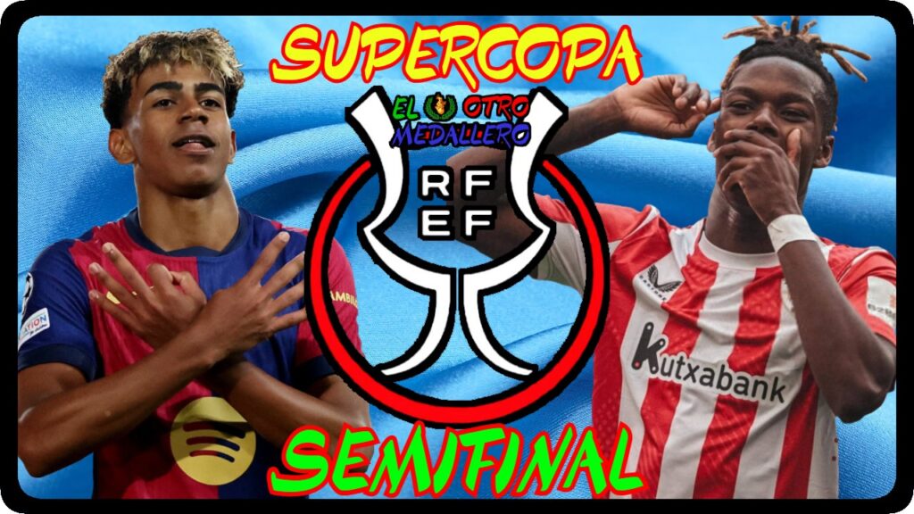 Resumen del partidazo de la primera semifinal de la Supercopa 2026, con Athletic y Barcelona, los reyes de copas, por un puesto en la final.