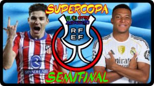 Resumen del partidazo de la segunda semifinal de la Supercopa 2026, con Atlético y Real Madrid en un derbi de máxima tensión y rivalidad.